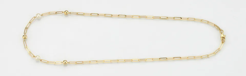 Eugen Rühle Colliers 37.3632 Halskette 5mm 585 Gelbgold