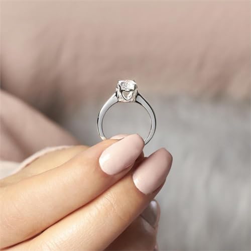 JEWLIX VR0120 Verlobungsring Silber Gr. 60mm Zirkonia