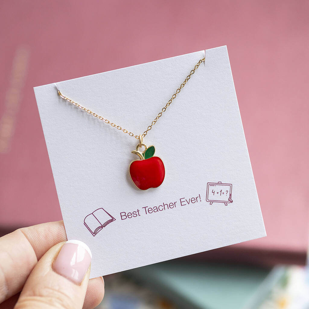 Joy by Corrine Smith Red Apple Halskette Gold Apfel Anhänger