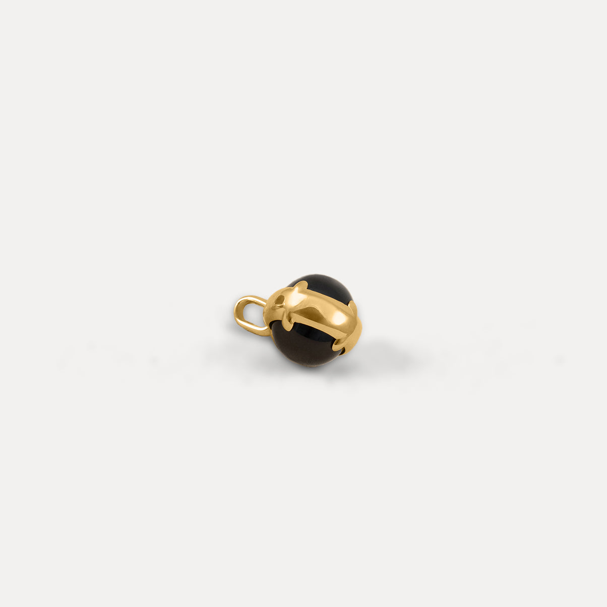 Stilnest Instants of Strength Kette Onyx 24k Gold Vermeil 45cm