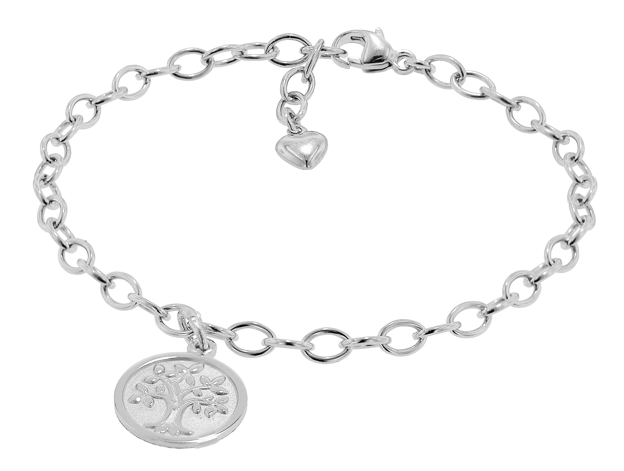 trendor 51175 Lebensbaum Armband Silber 925 18 cm Mädchen
