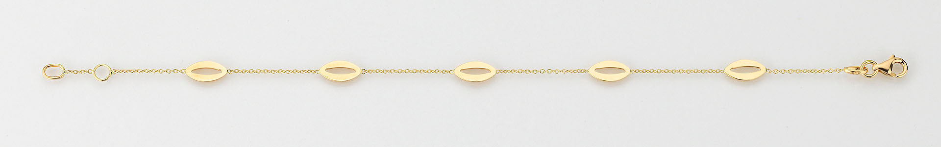 Eugen Rühle Armband 37.4400.111-100 Gelbgold 585 Navette