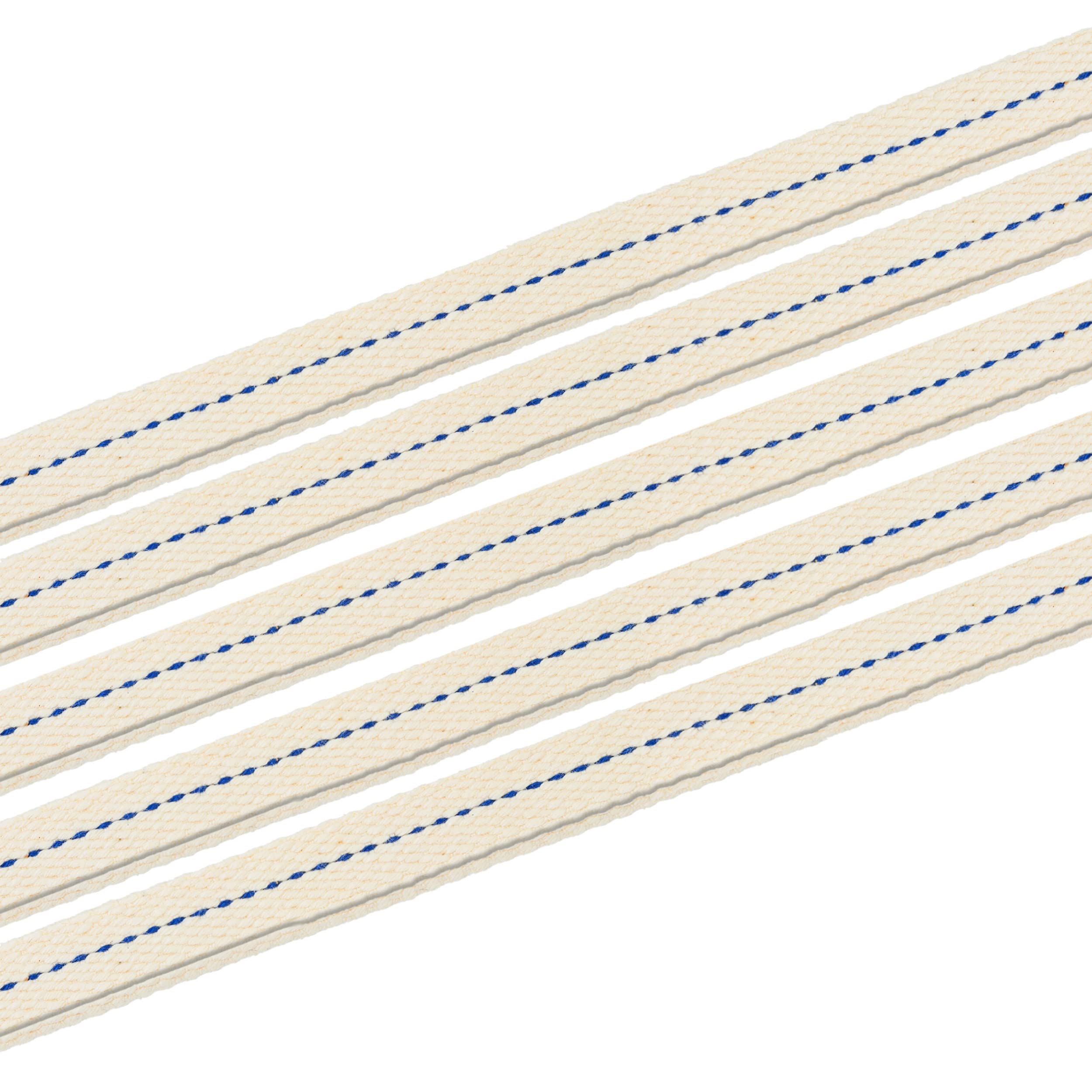 NKlaus Wicks Flachdocht 10mm Baumwolldocht 10x12cm 10 Stück