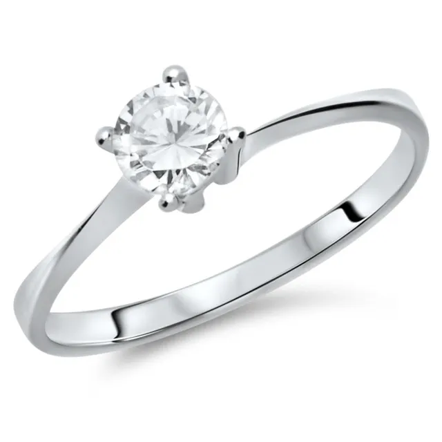 JEWLIX VR0013 Verlobungsring Silber Zirkonia Gr. 56