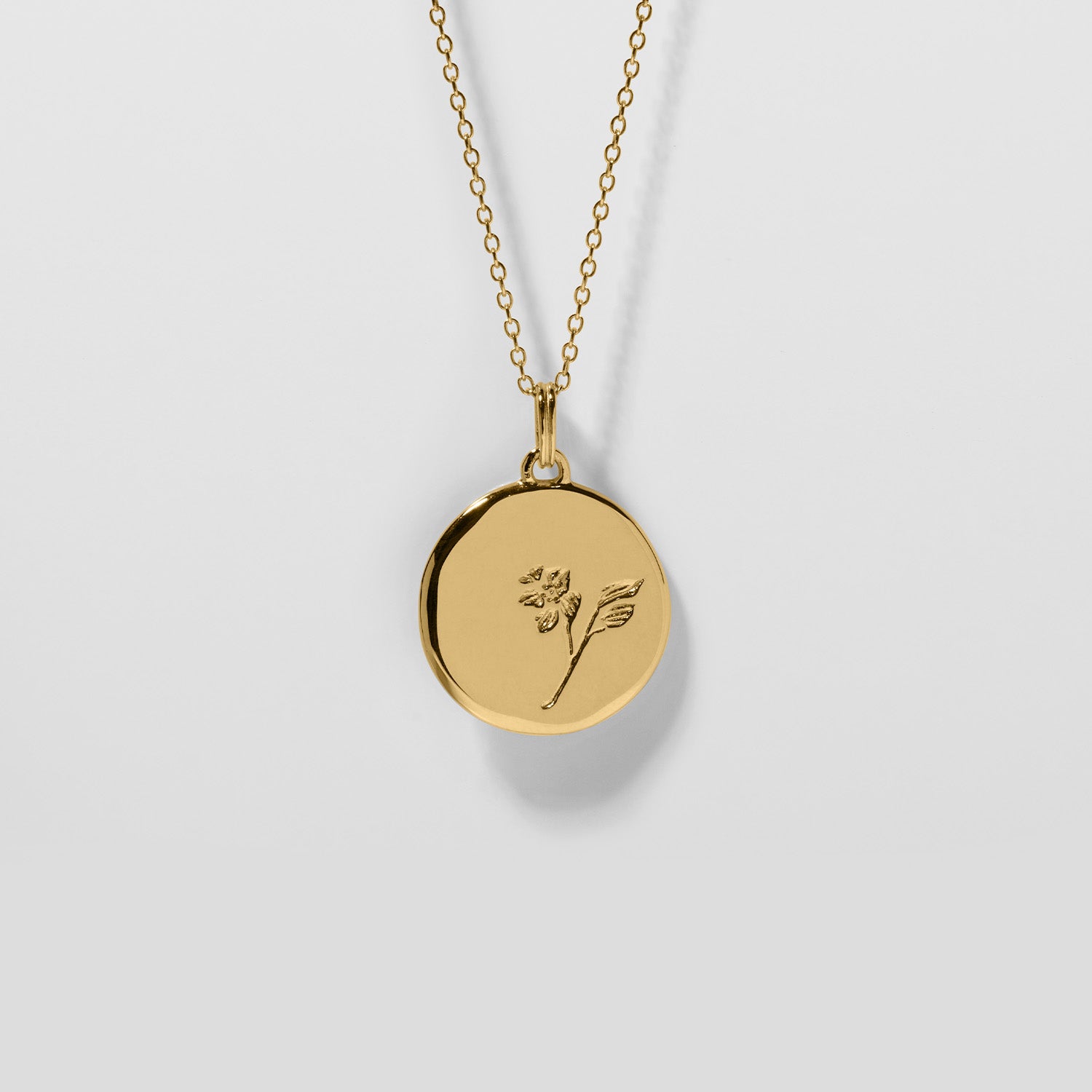 Stilnest Eden Lilly Kette Halskette Gold 14k Massivgold 45cm