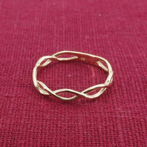 trendor Ringe Damenring Gold 333 Ring Gr. 58 68410