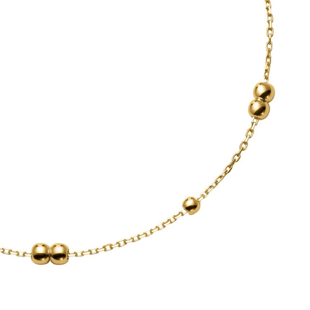 JEWLIX ID-Armbänder Armkette Damen 9 Karat Gold
