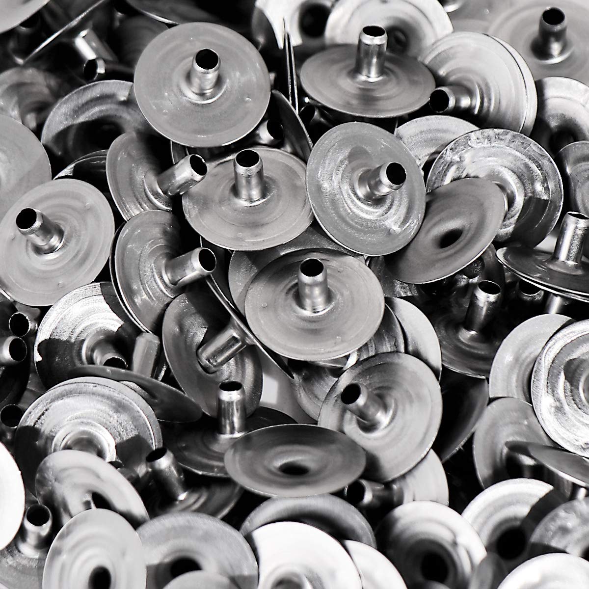 NKlaus WICKS Dochtfüße Metall 2,5 mm 200 Stück