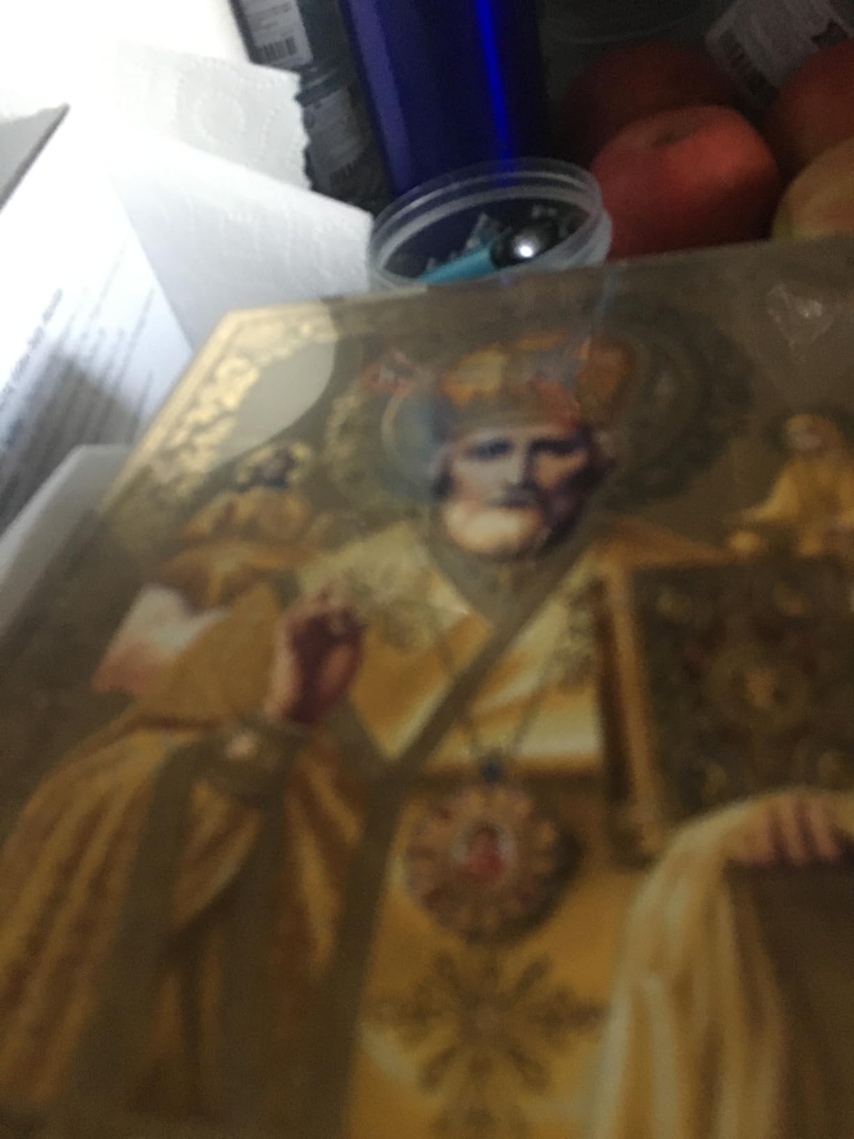 NKlaus RELIGIOUS ICONS Ikone Nikolaus Holz 15x18 cm