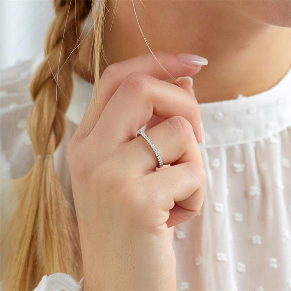 JEWLIX VR0054 Verlobungsring 925 Silber Zirkonia filigran