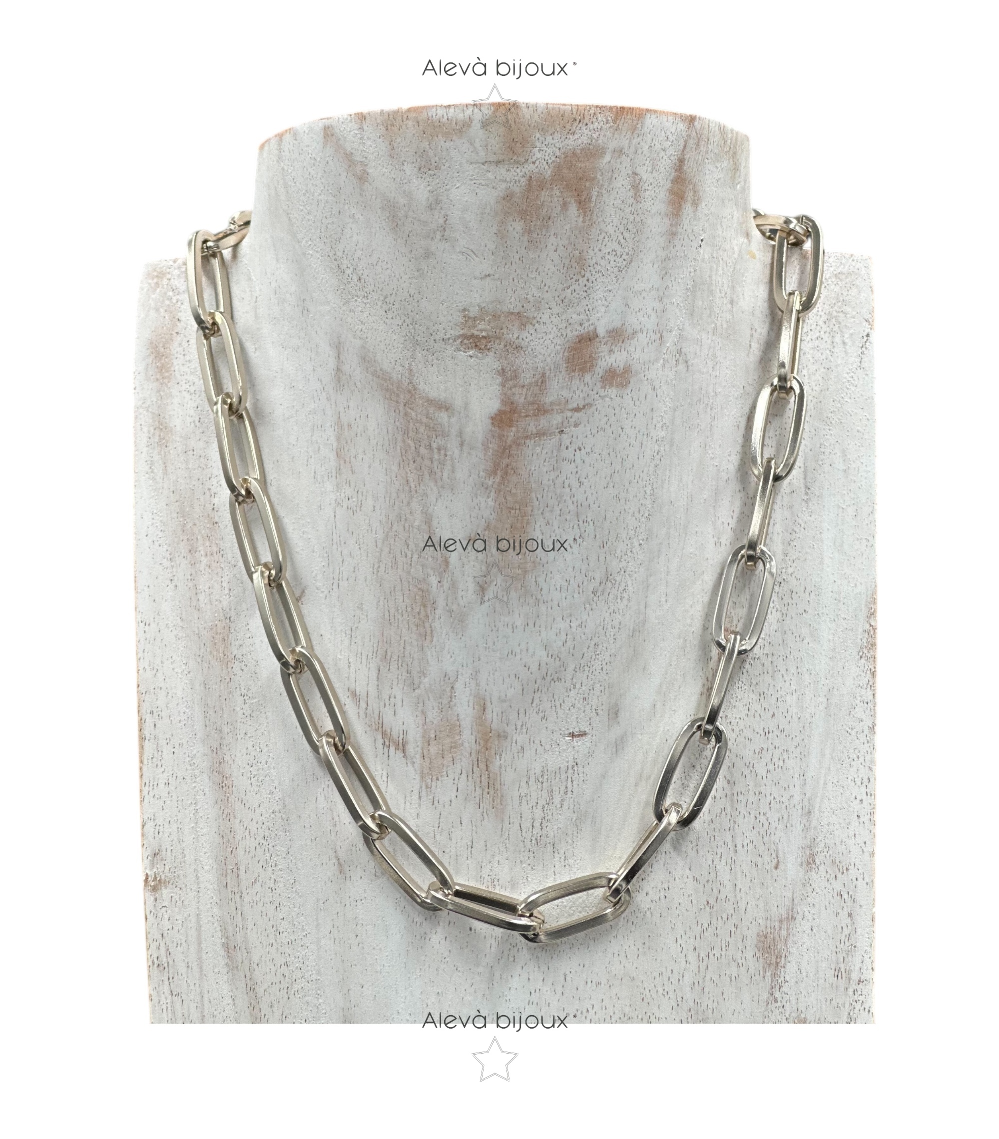 Alevá Bijoux Vulcano Slim Halskette schmal Kette