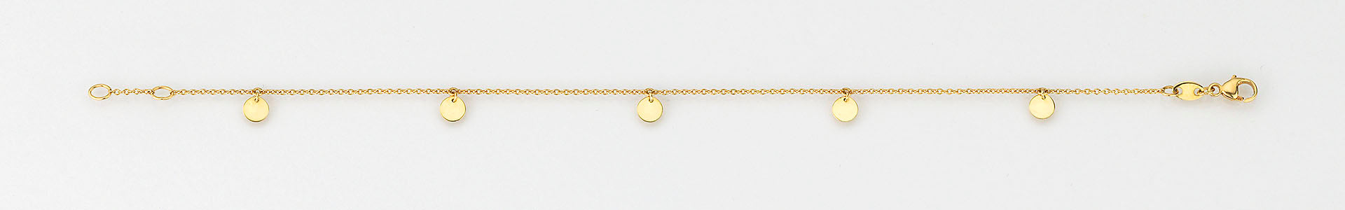 Eugen Rühle 20.5109.511-100 Anhänger Ankerkette Scheiben 585 Gelbgold
