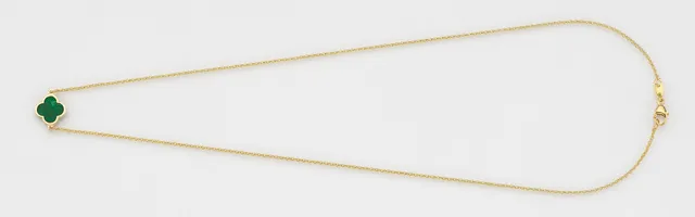 Eugen Rühle 37.3869 Collier Gold mit Malachit grün