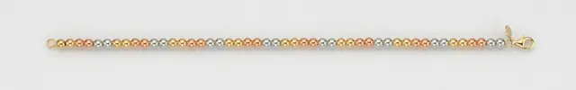 Eugen Rühle Kugelketten Kugelkette 4mm Halskette 585 Gold