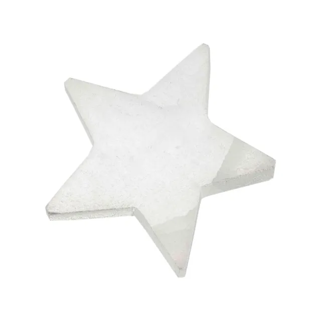 NKlaus Healing Crystals Selenit Stern Platte 10 cm Aufladeplatte