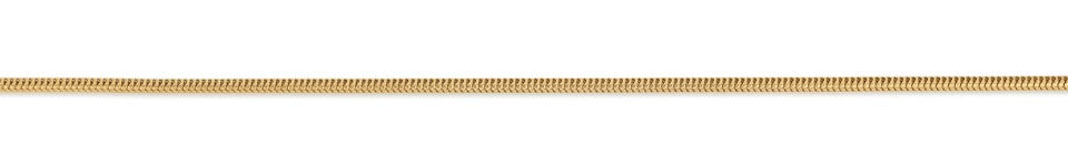 Eugen Rühle Schlangenkette 11.2726 585 Gelbgold Kette 2,4mm Meterware