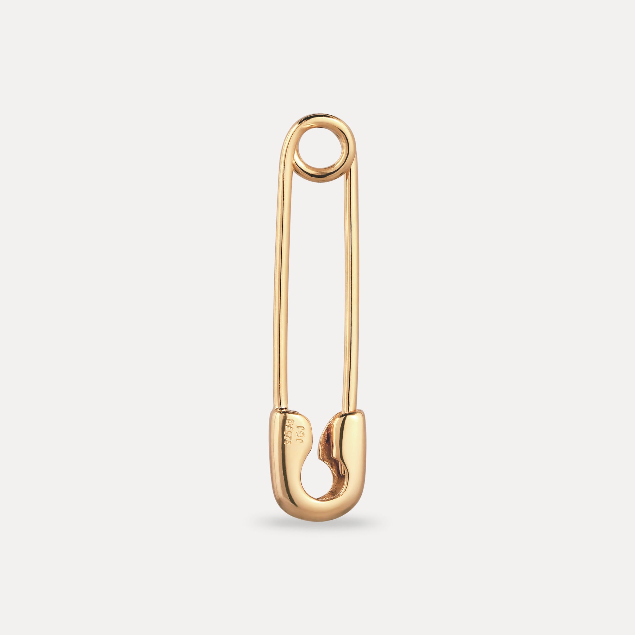 Stilnest Charm Pin Anhänger 24k Gold Vermeil Modular