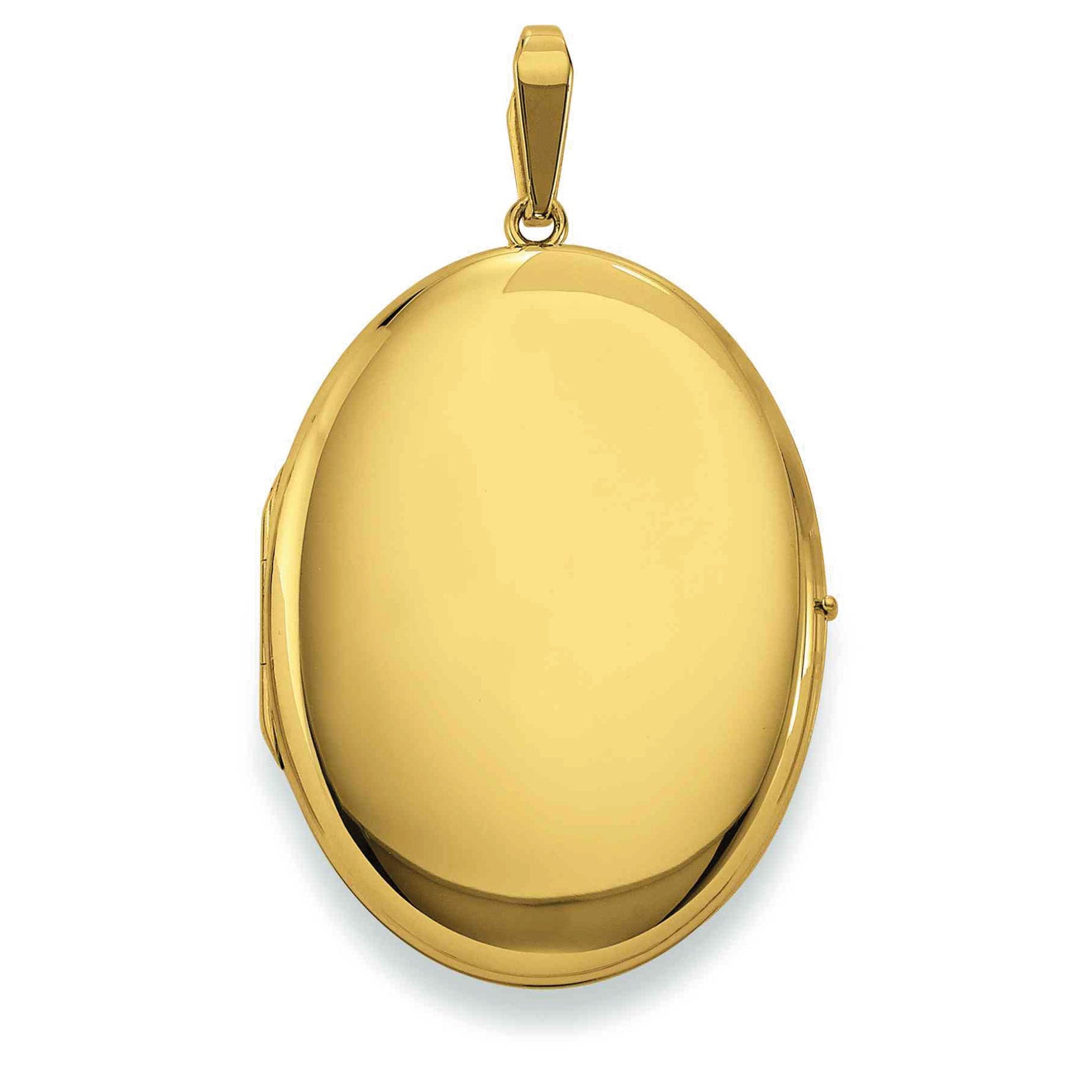 Eugen Rühle Medaillon oval 31x41mm Anhänger 585 Gold