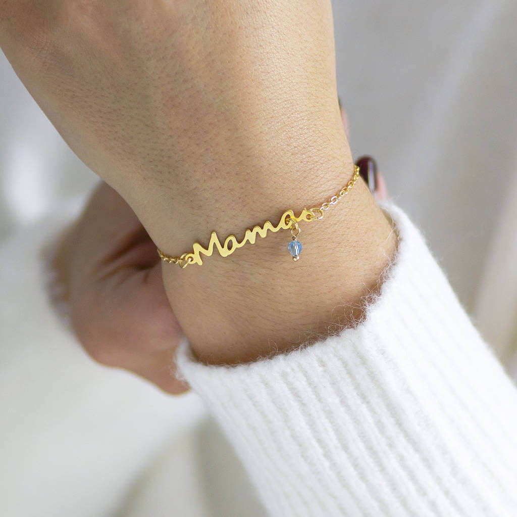 Joy by Corrine Smith Mama Armband Gold Silber Geburtsstein