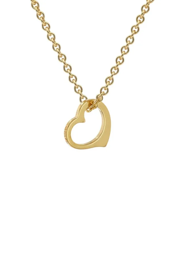 trendor 28965 Herz-Anhänger Halskette Gold Kinder 333