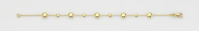 Eugen Rühle Armbänder 37.2101 Armband 585 Gelbgold Goldlinsen