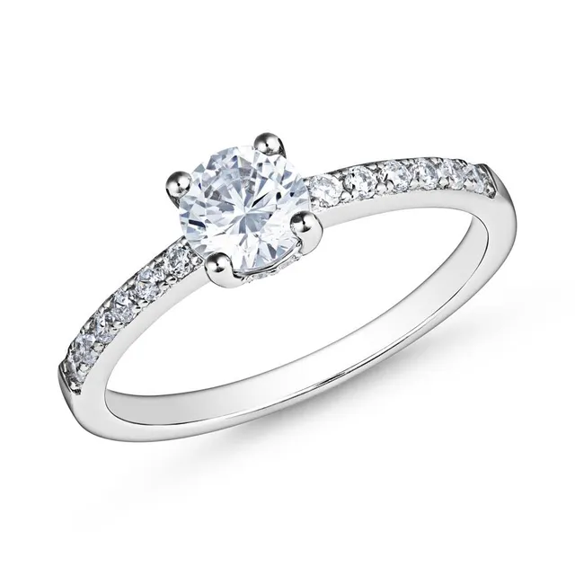 JEWLIX VR0025 Verlobungsring Silberring 925 Größe 53