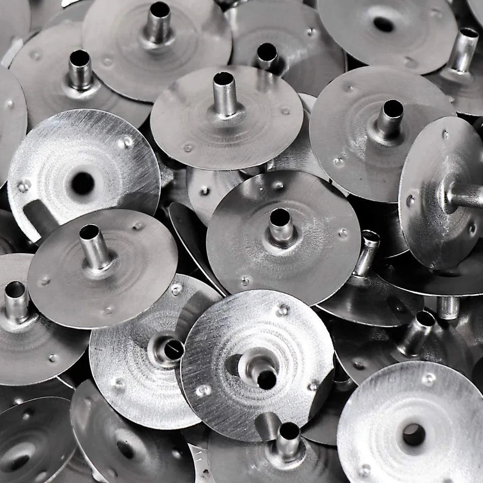 NKlaus Wicks 50 Metall-Dochtfüße 2,5mm Dochte selber machen