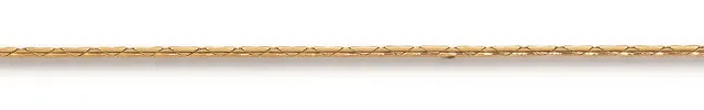 Eugen Rühle Kobrakette rund 1,5mm Meterware 585 Gelbgold