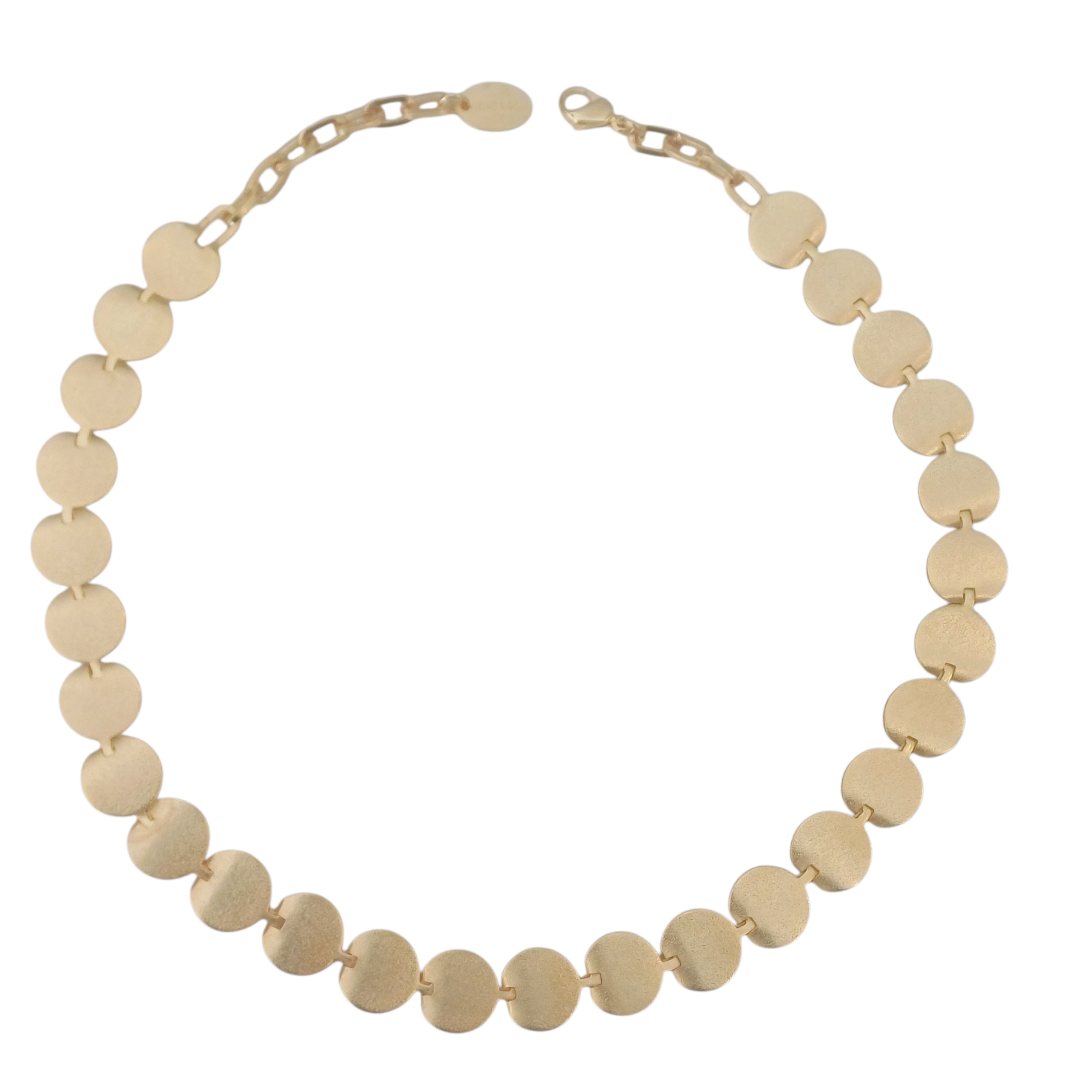 Alevá Bijoux Collane Chips Oro Halskette 37-41 cm