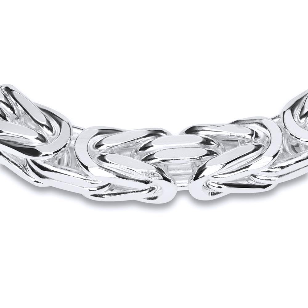 JEWLIX Königsketten KK0075 Silberkette 7,5 mm 50 cm Herren
