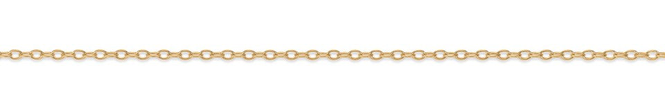 Eugen Rühle Ankerketten Anker rund weit 2,9mm Halskette 42cm Weißgold
