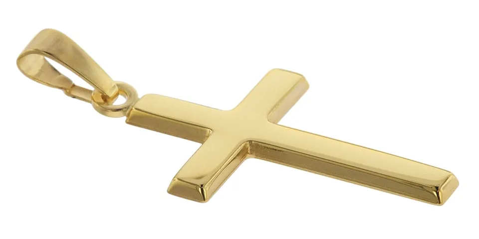 trendor Kreuz 08500 Halskette Gold 333 42 cm Venezianer
