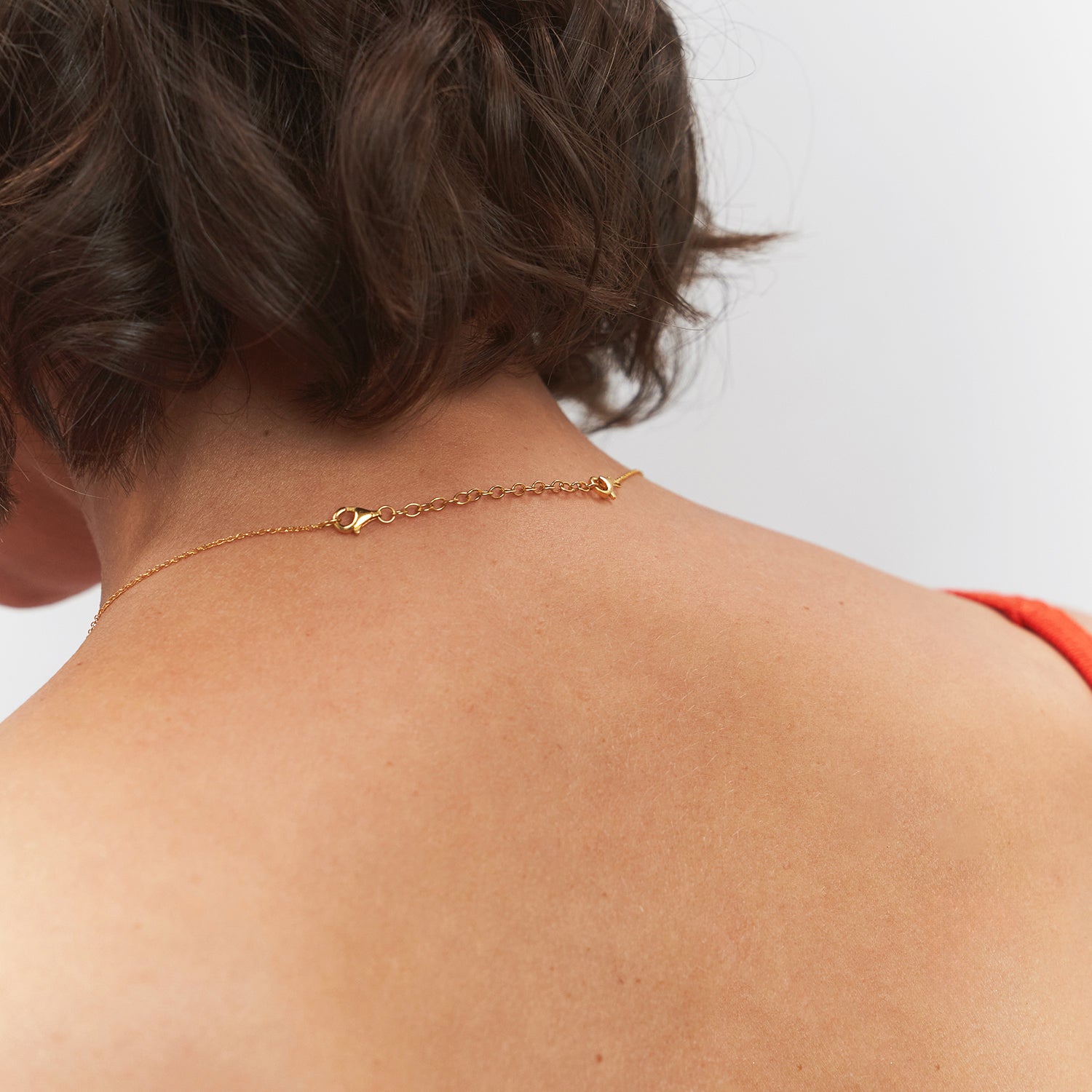 Stilnest Verlängerungskette Gold Vermeil 6cm Layering