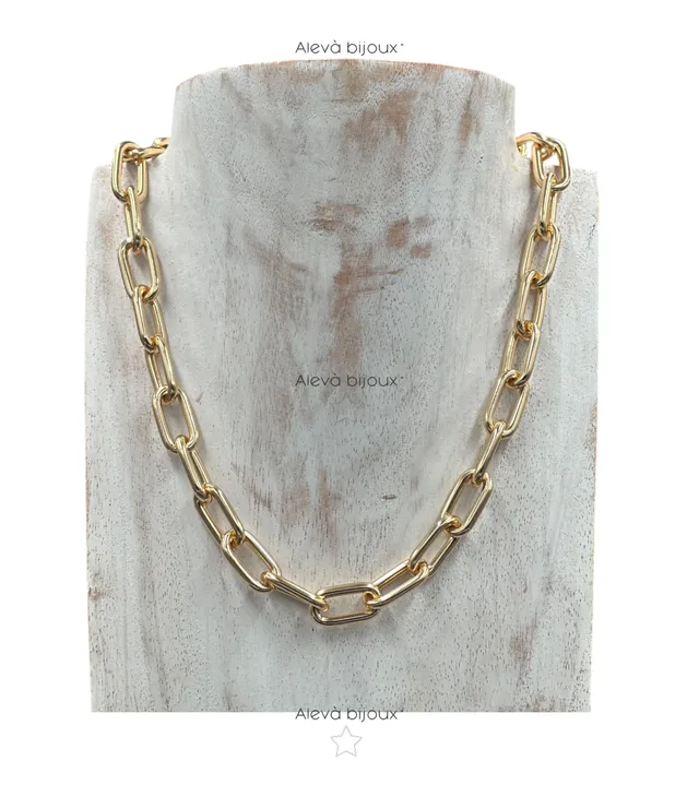 Alevá Bijoux Sorrento Halskette Gold
