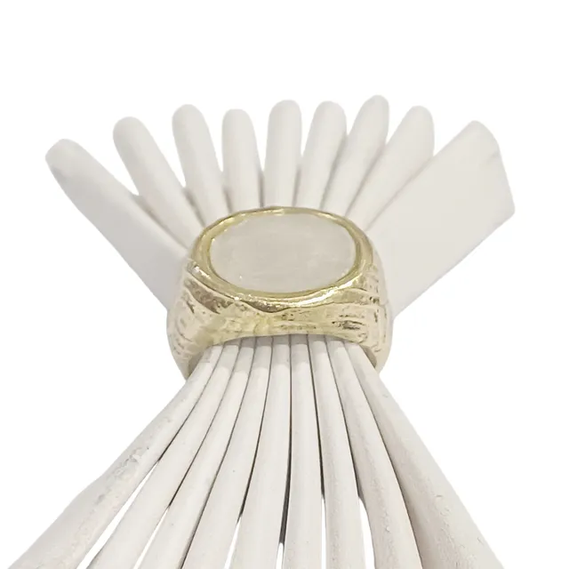 Alevá Bijoux Anelli Montecarlo Ring Bronze Quarz verstellbar
