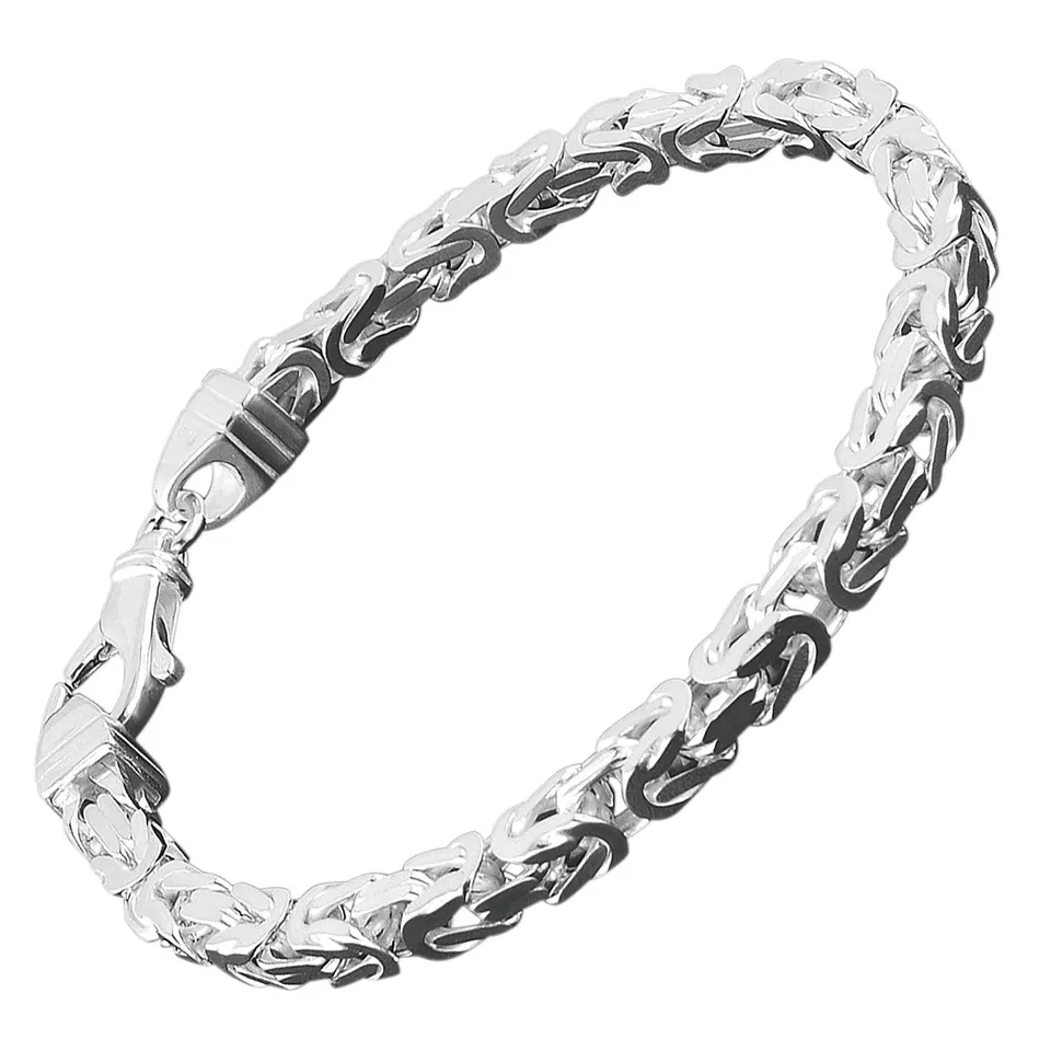 trendor Königskette Armband Silber 925 4,7 mm 21 cm