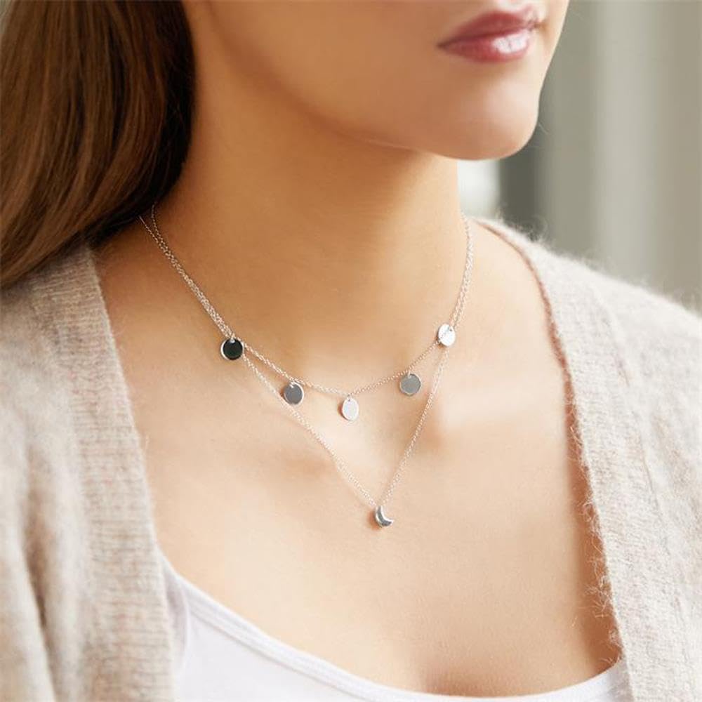 JEWLIX Ketten mit Anhänger Damen Halskette Sterlingsilber