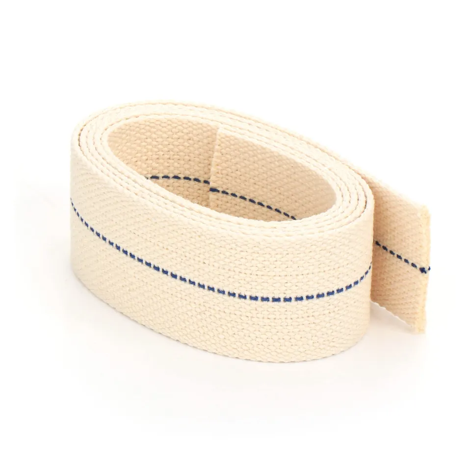 NKlaus WICKS Lampendocht flach 30mm Baumwolle 1 Meter
