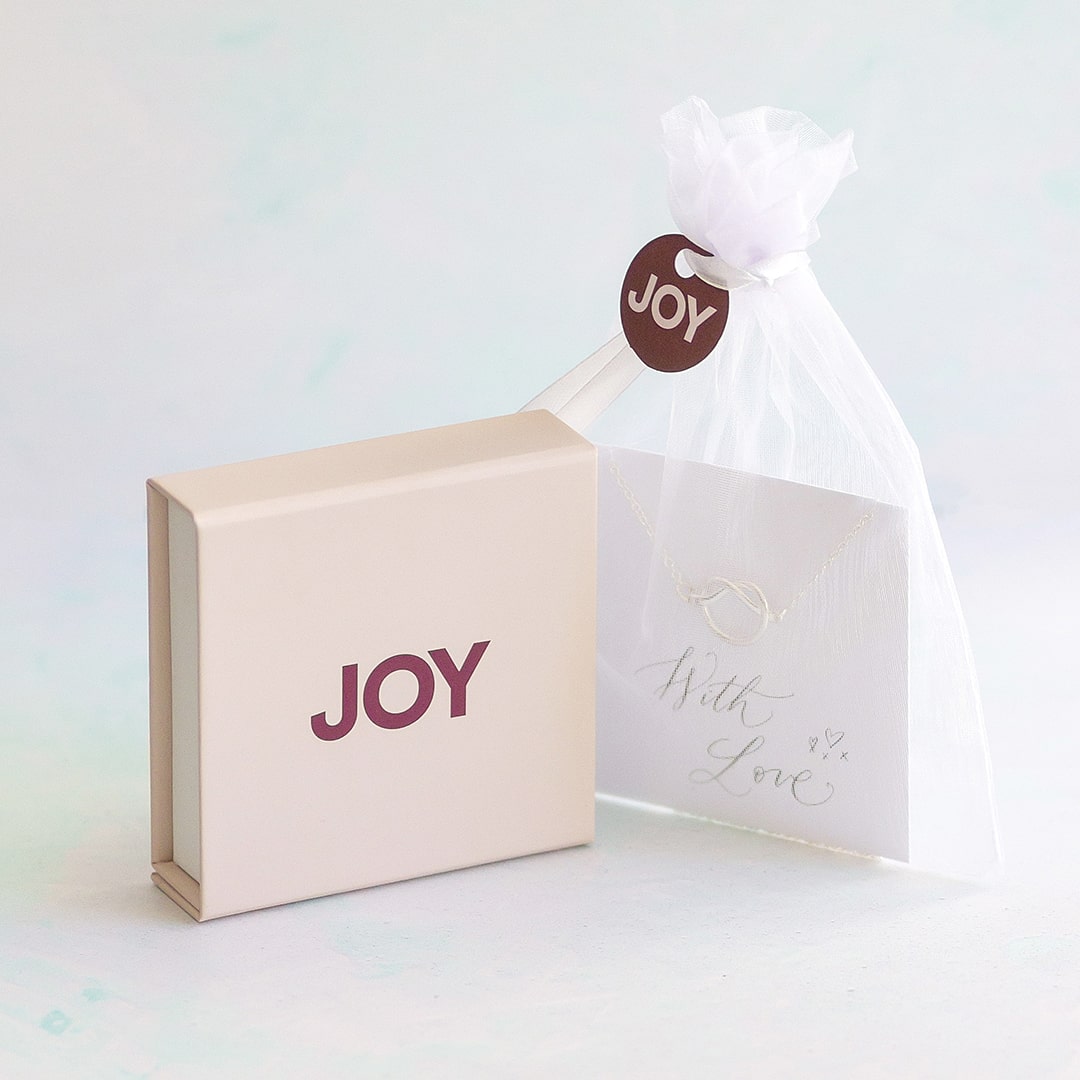 Joy by Corrine Smith Glass Christmas Tree Ohrringe Silber