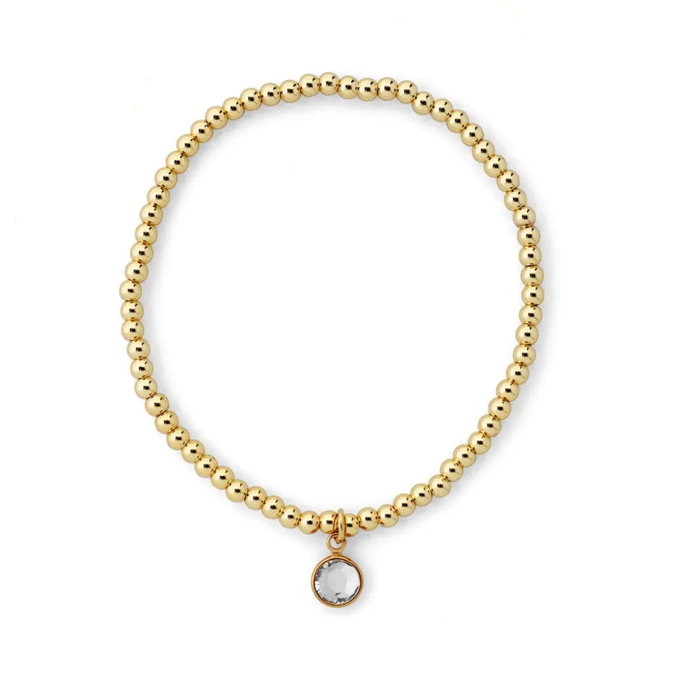 Joy by Corrine Smith April Armband Gold Geburtsstein