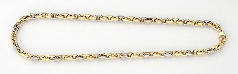 Eugen Rühle Ankerketten Fantasiekette 6mm Halskette 45cm 585 Gold
