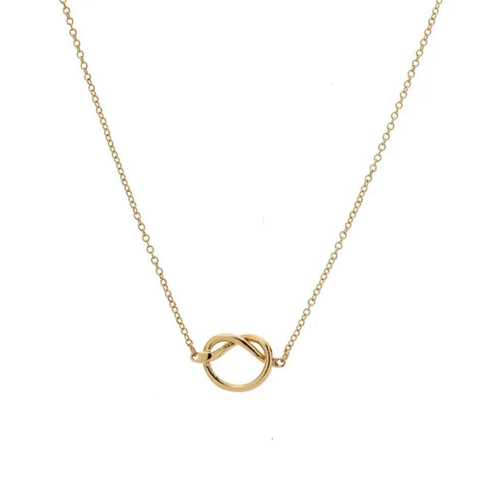 Joy by Corrine Smith Friendship Knot Halskette Gold 45cm