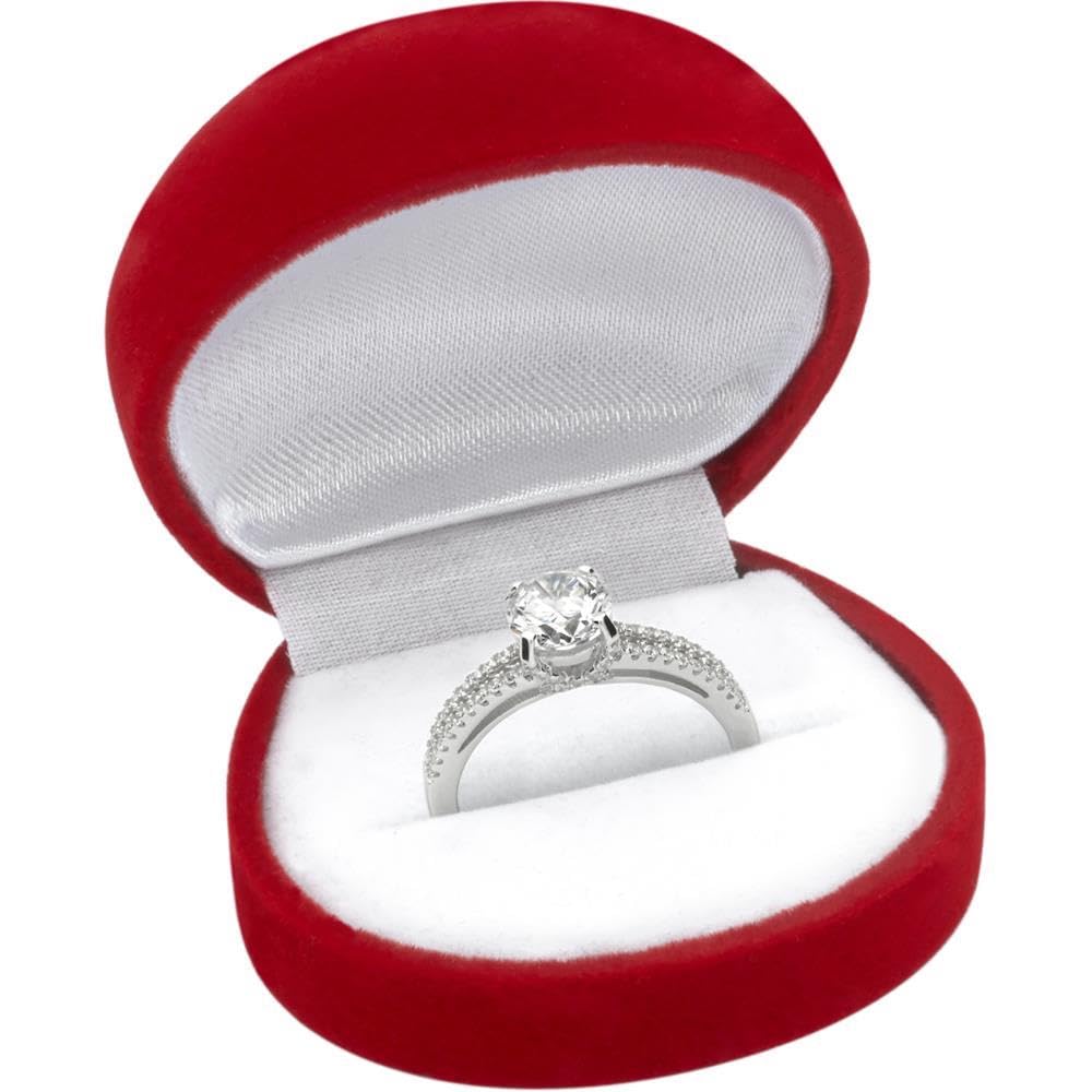JEWLIX VR0030 Verlobungsring Silberring 925 Größe 54