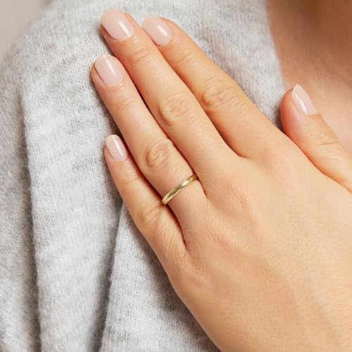 JEWLIX Herrenring 14K Gelbgold Gr.48