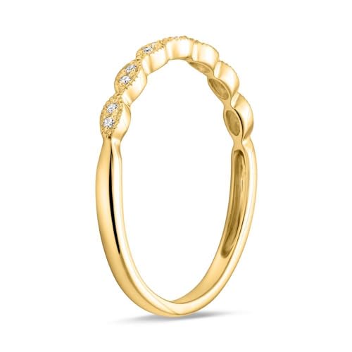 JEWLIX DR0405-14KG Diamantring 585er Gold Gelbgold