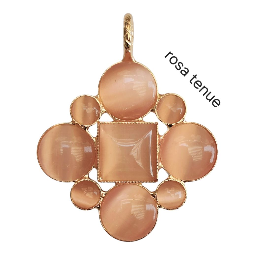 Alevá Bijoux Ramona Anhänger Gold 3,8 cm