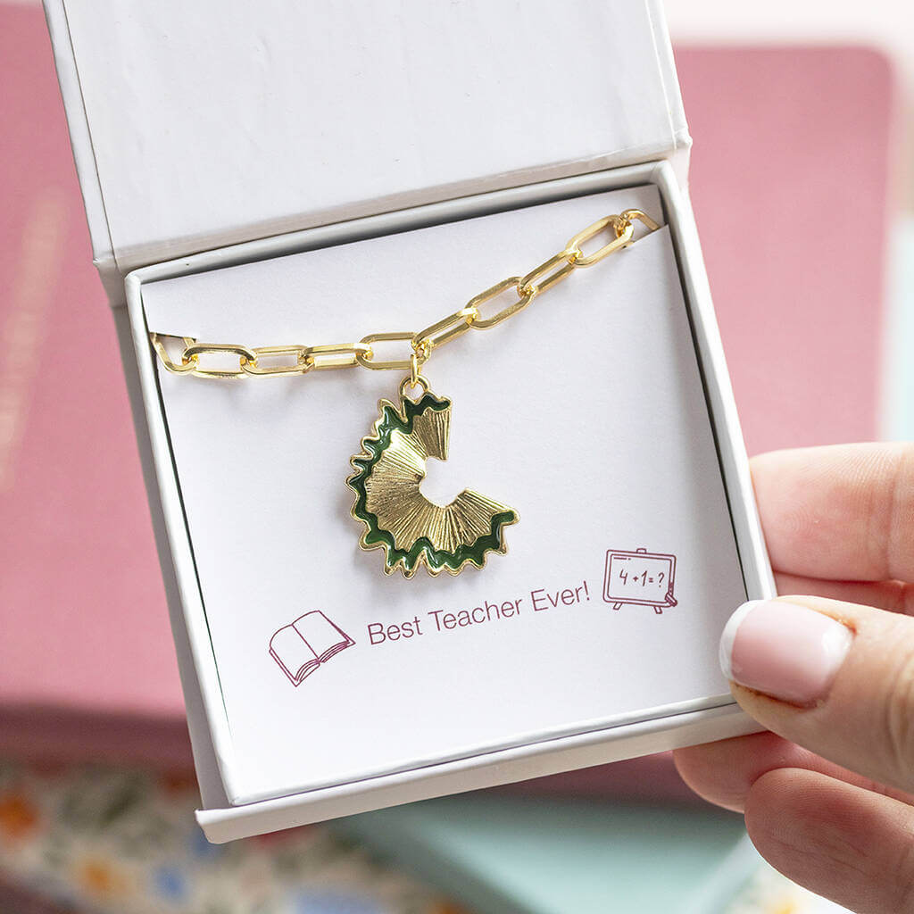 Joy by Corrine Smith Pencil Shaving Charm Armband Gold