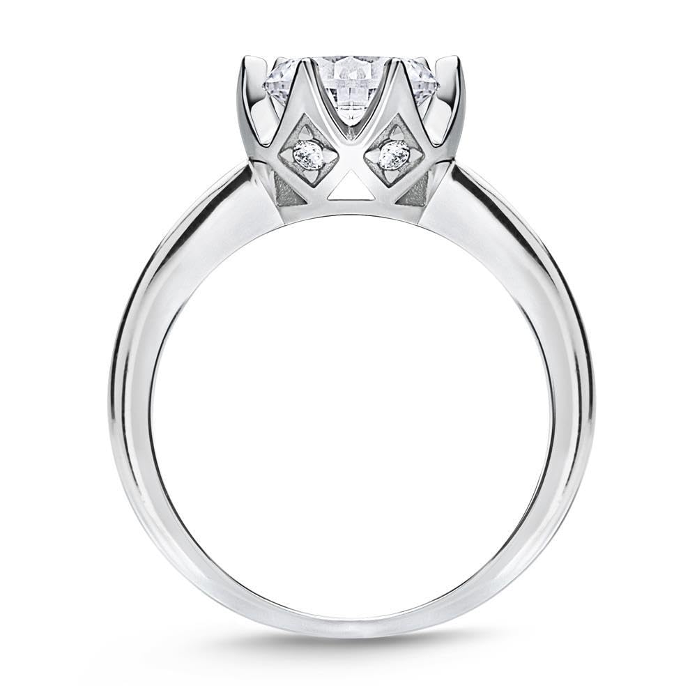 JEWLIX VR0121 Verlobungsring Silber 58mm Zirkonia