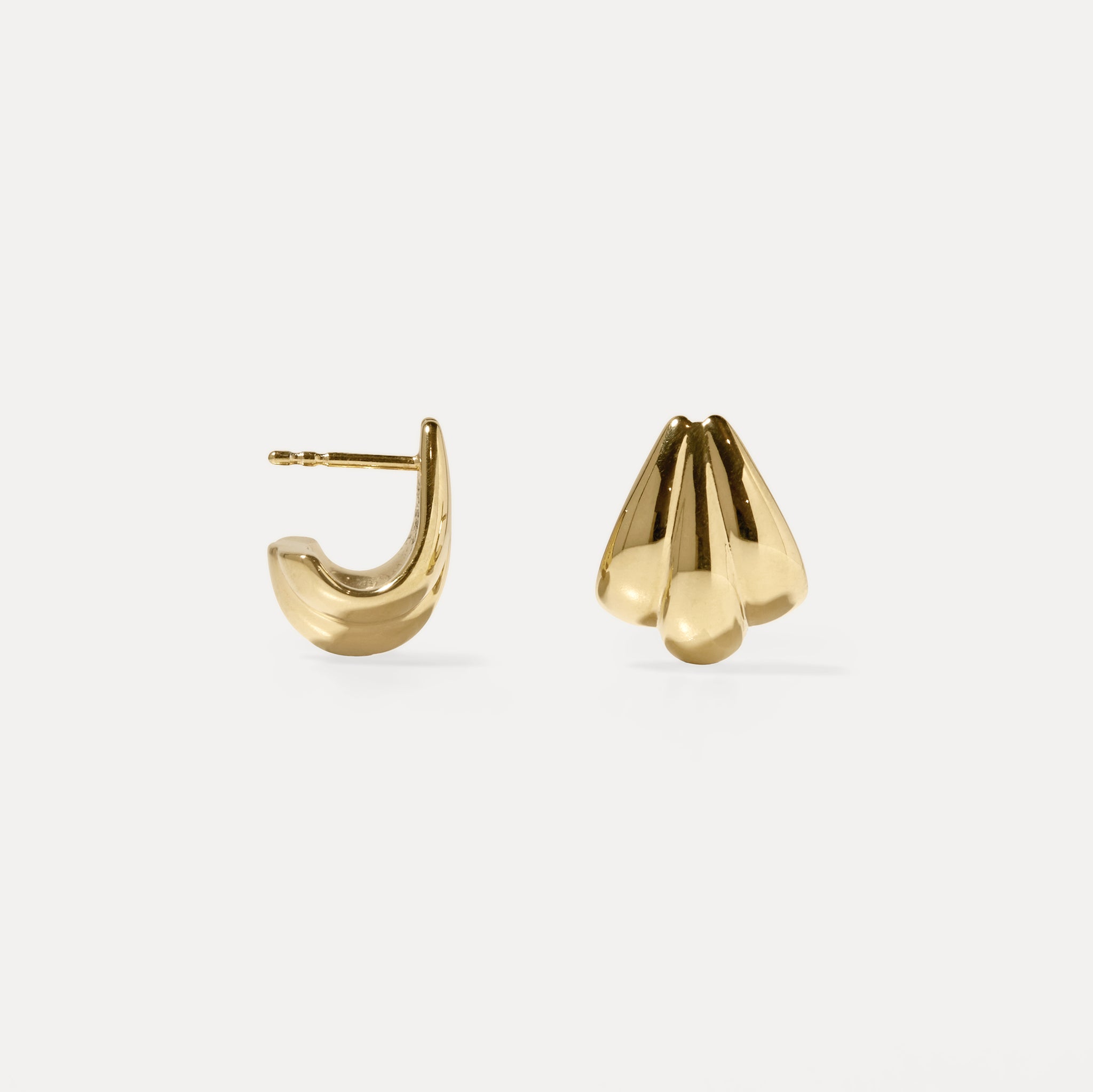 Stilnest Eden Citrus Clementine Huggies 585 Gold 14k