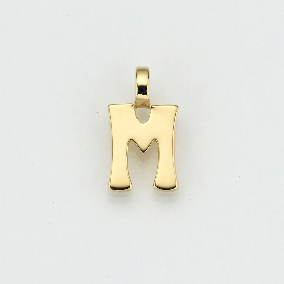 Eugen Rühle Anhänger Buchstabe M Gold 585 Gelbgold Anhänger